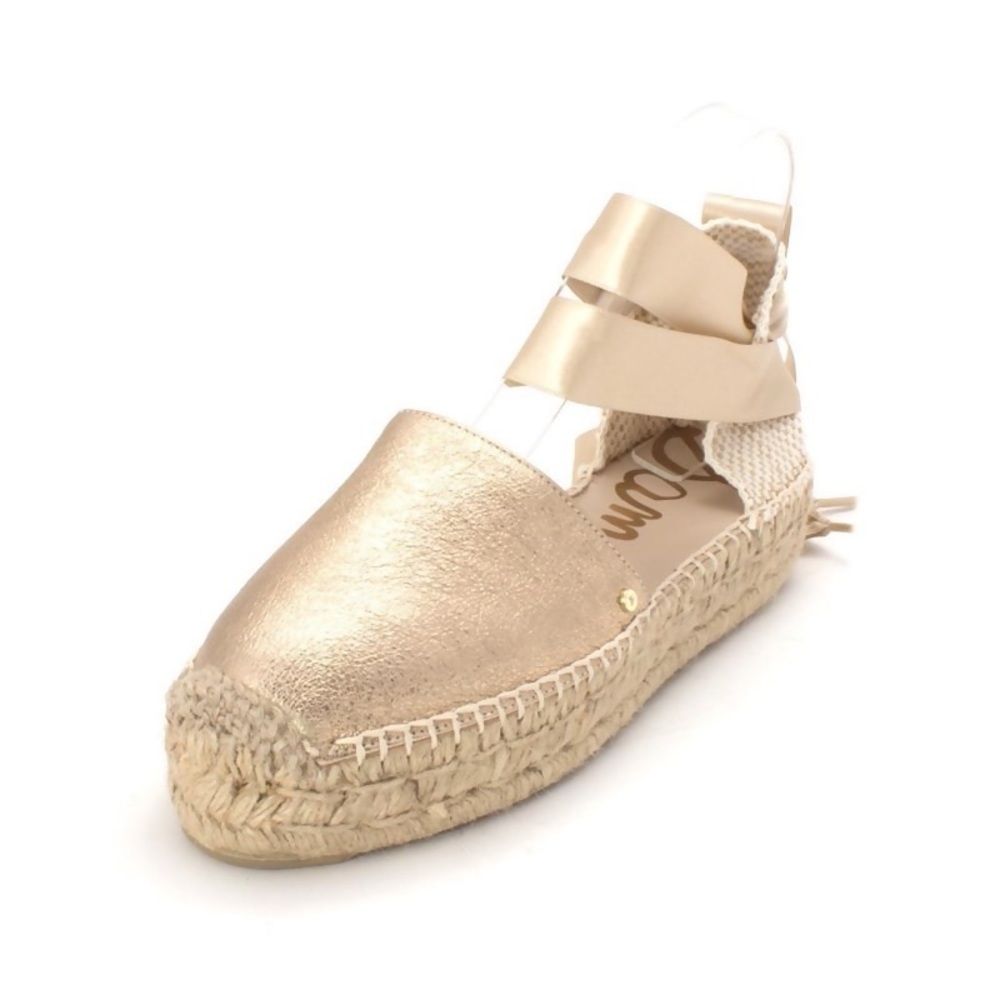 Sam Edelman Ilia Espadrille Sandals / Size: 6 / Color: Gold